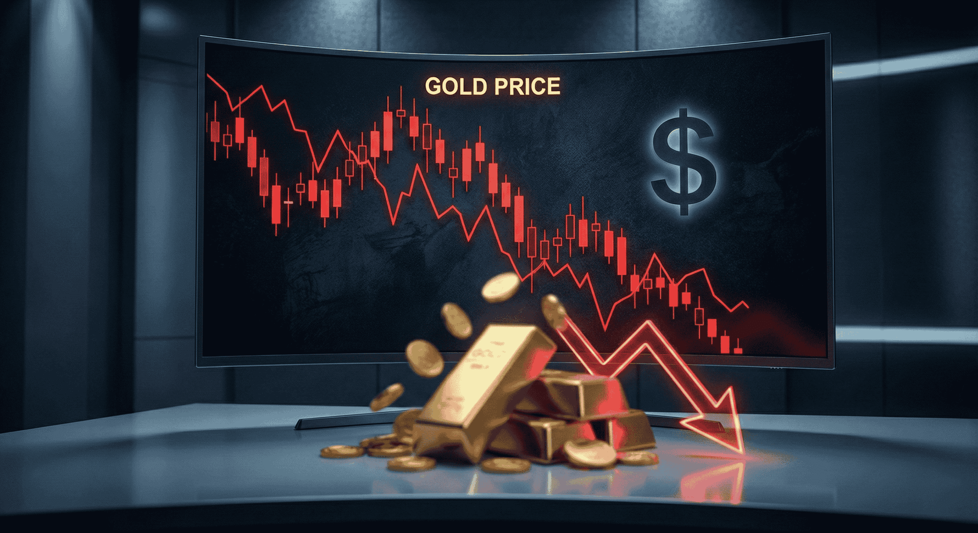 Gold Price Today Crash After All-Time High and What's Next - Live Update, Forecast and Market Signals