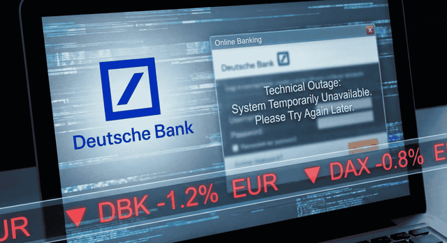 Technical Outage Hits Deutsche Bank Online Banking - What Customers Need to Know Today