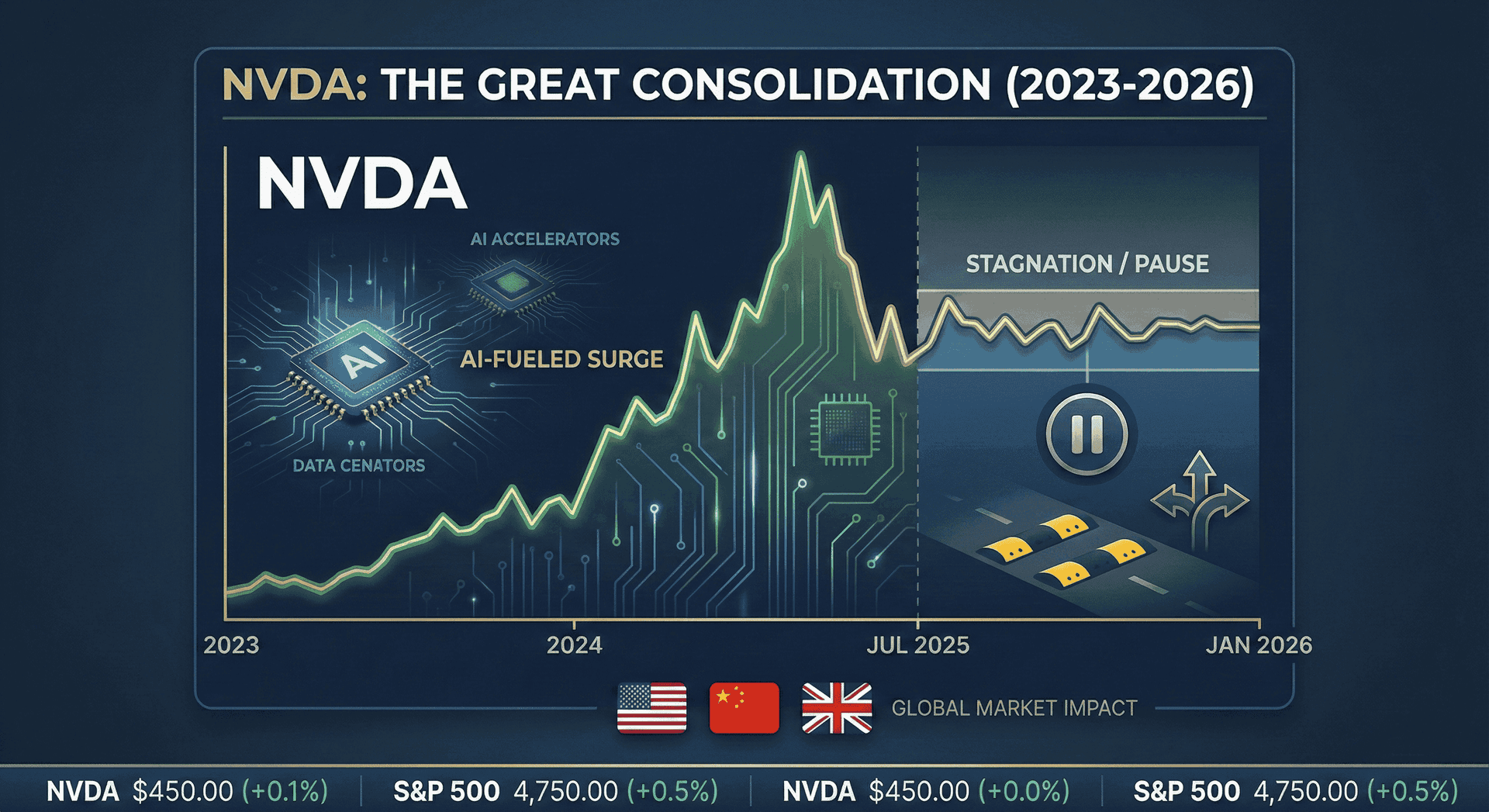 Nvidia Stock Stuck Since July - Why Wall Street's 5 Trillion Dollar AI Giant Has Suddenly Hit the Brakes in 2026