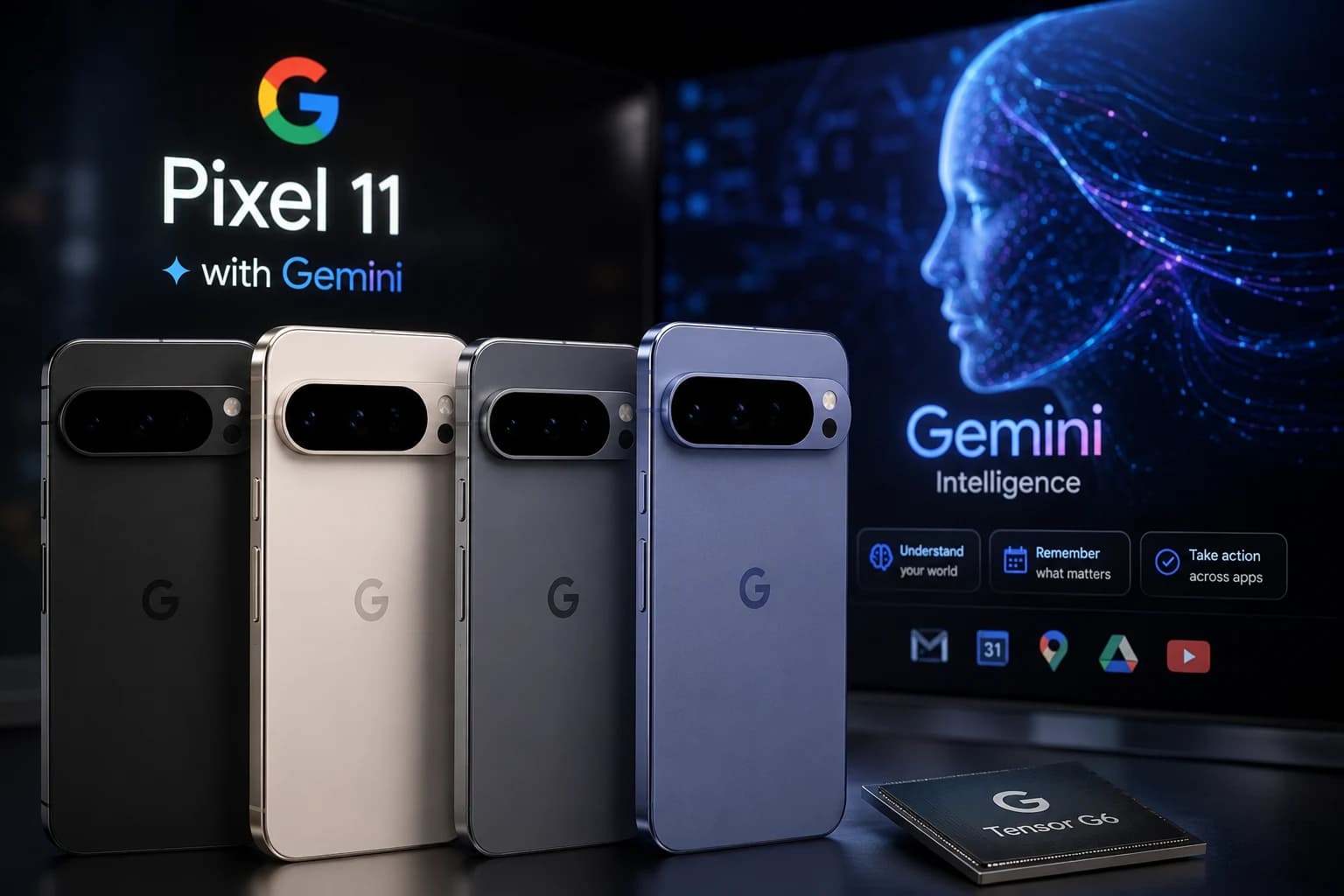 Google Pixel 11 Puts Gemini at the Center of AI Phones
