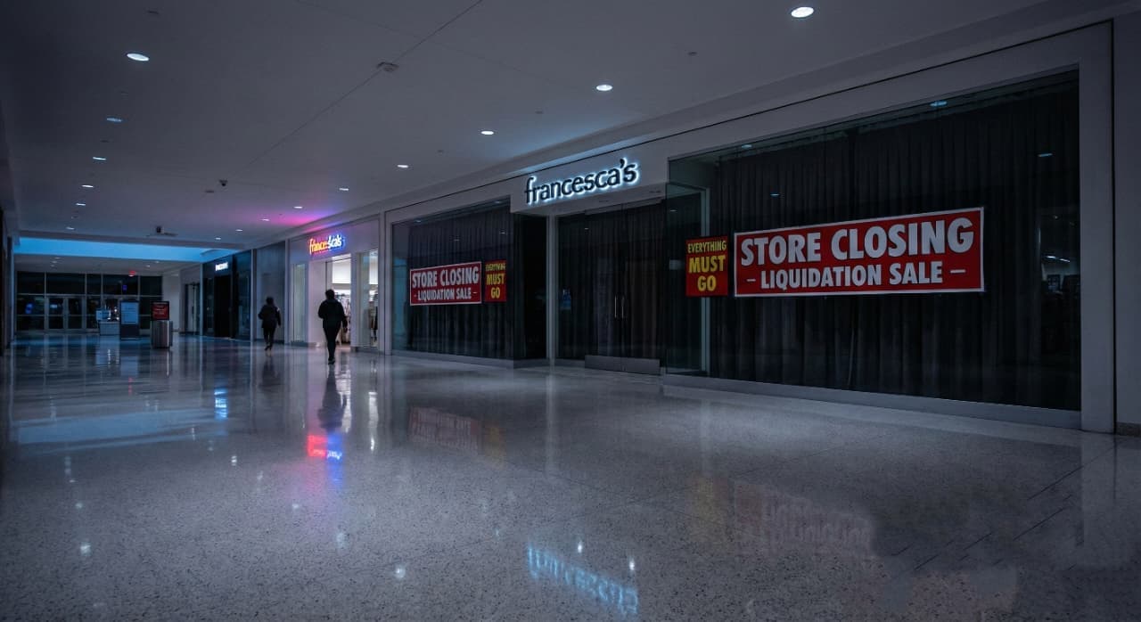 A Mall Icon Quietly Disappears - Why Francesca's Is Closing All Stores and What It Signals for Retail in 2026