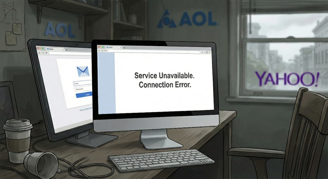 AOL Just Went Dark Across the United States - What This Sudden Outage Reveals About Aging Internet Giants in 2026